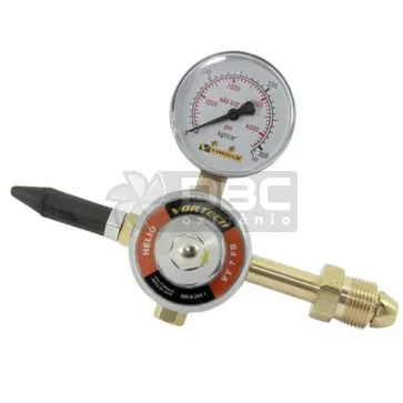 Regulador para Gás Hélio Vortech Center Soldas VT 7FB Para Balão
