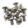 Kit com 4 Parafusos Cabeça Panela p/ Placa-Mãe M3x5mm