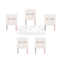 Kit 5 Pastilha Termoelétrica Peltier TEC1-12703 12V