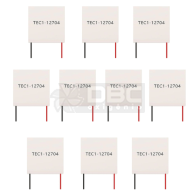 Kit 10 Pastilha Termoelétrica Peltier TEC1-12704 12v
