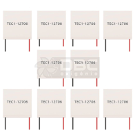 Kit 10 Pastilha Termoelétrica Peltier TEC1-12706 12V