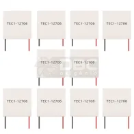 Kit 10 Pastilha Termoelétrica Peltier TEC1-12706 12V