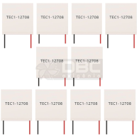 Kit 10 Pastilha Termoelétrica Peltier TEC1-12708 12V