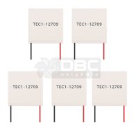 Kit 5 Pastilha Termoelétrica Peltier TEC1-12709 12V
