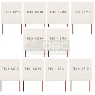 Kit 10 Pastilha Termoelétrica Peltier TEC1-12710 12V