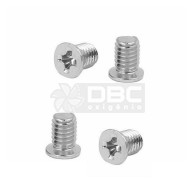Kit com 40 Parafusos Cabeça Chata p/ HD SSD 2.5" Disco Rígido M3x5mm