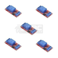 Kit 5 Módulo Relé 1 Canal 12V
