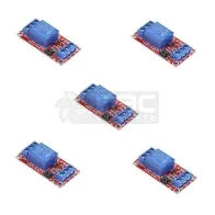 Kit 5 Módulo Relé 1 Canal 12V