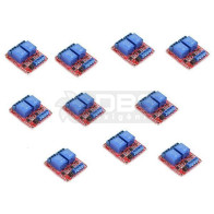 Kit 10 Módulo Relé 2 Canais 12V