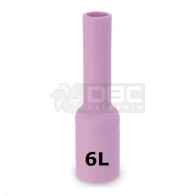 1b3 - Bocal Cerâmico n#6L (54N16L) Gás Lens TIG WP17 / WP26