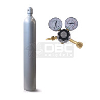 Kit Cilindro CO2 25 Kg (40 litros) Vazio + Regulador