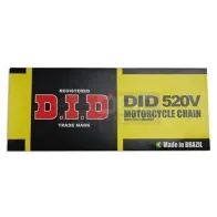 Corrente Yamaha DT200R 1985 DID520V-100L c/retentor