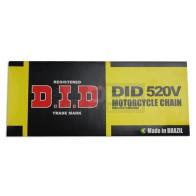 Corrente Yamaha DT200R 1987 DID520V-100L c/retentor