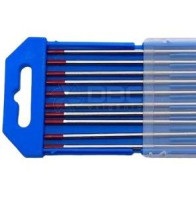 07b - Eletrodo Tungstênio 2% Torio 2,4mm 3/32" TIG WP09