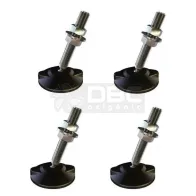 Jogo c/4 Amortecedor Vibra-Stop Calço Articulado I M10x70mm (50kg)