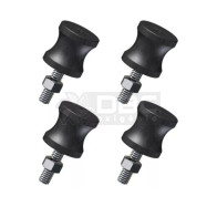 Jogo c/ 4 Amortecedor Vibra-Stop COXIM 3 FF(Fêmea-Fêmea) - 3/8" (1000kg)