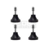 Jogo c/ 4 Amortecedor Vibra-Stop MICRO IV 3/8" (300kg)