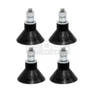 Jogo c/ 4 Amortecedor Vibra-Stop Ventosa I 5/16" (25kg)
