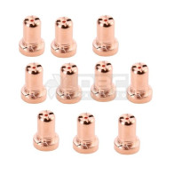 02a - Kit 10 Bico de Contato Longo para Tocha Corte Plasma PT-31