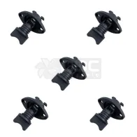 Kit 5 Plug Bujão Drenagem Barcos Lanchas Canoas Veleiros