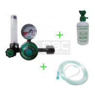 Kit Inalação Domiciliar Válvula Oxigênio Com Fluxômetro