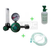 Kit Inalação Domiciliar Válvula Oxigênio Com Fluxômetro