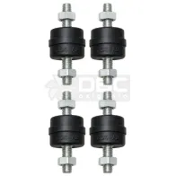 Jogo c/4 Amortecedor Vibra-Stop Coxim A2 M6 (30kg)