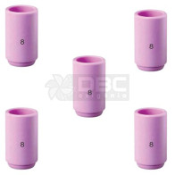 01f - Bocal Cerânico n#08 TIG WP09 (5 unidades)