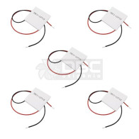 Kit 5 Pastilha Termoelétrica Peltier TEC1-12715 12V