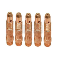 2c2 - Kit 5 Porta Pinça 2,4 mm (3/32") Tocha TIG WP17/WP26