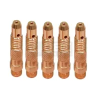 2c2 - Kit 5 Porta Pinça 2,4 mm (3/32") Tocha TIG WP17/WP26
