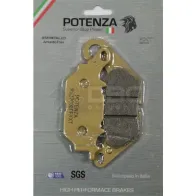 Pastilha de Freio Yamaha YBR125 FACTOR Dianteira (Potenza PTZ464KXT)