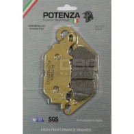 Pastilha de Freio Yamaha CRYPTON Dianteira (Potenza PTZ464KXT)