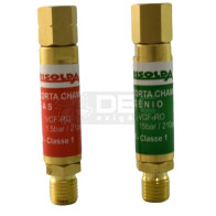 Par Válvula Anti-Retrocesso Regulador Oxigênio / Acetileno/GLP