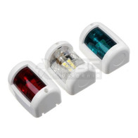 Kit Luz de Navegação Náutica - Verde Vermelho Branco 12V