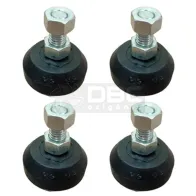 Kit 4 Amortecedores Vibra-Stop VS 03 3/8" (40kg)