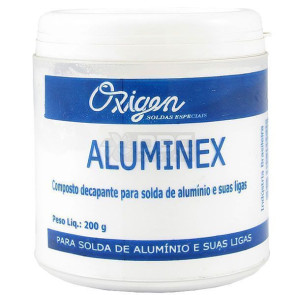 Aluminex - Fluxo para Alumínio - Oxigen - 200g