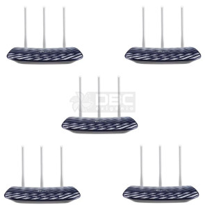 Kit 5 Roteadores TP-Link Archer C20 ( 3 Antenas) usados