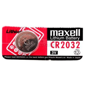 Bateria MAXELL CR2032 Lithium 3V 