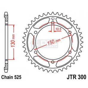 Coroa JT Sprockets JTR 300.47