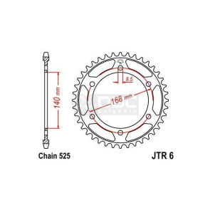 Coroa JT Sprockets JTR 6.42