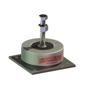 Amortecedor Vibra-Stop c/ Chapa 4 furos MINI 3/8" (500kg)