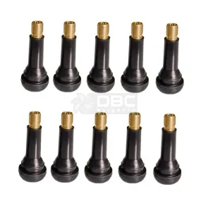Kit 10 Válvula pneu sem câmera - TR414