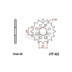 Pinhão JT Sprockets  JTF 423.17