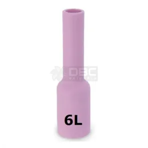 1b3 - Bocal Cerâmico n#6L (54N16L) Gás Lens TIG WP17 / WP26