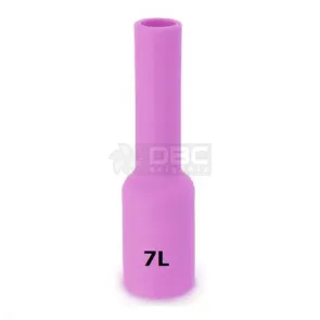 1b4 - Bocal Cerâmico n#7L (54N17L) Gás Lens TIG WP17 / WP26