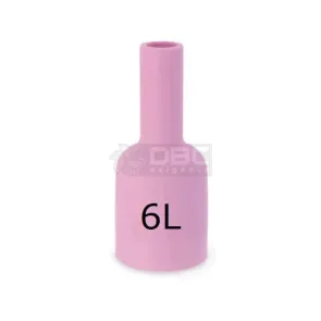1a4- Bocal Cerâmico n#6L (57N75L) Gás Lens TIG WP17 / WP26