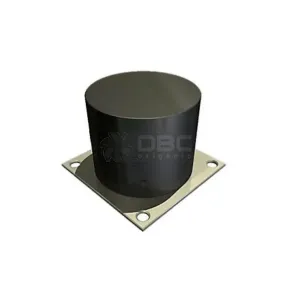 Amortecedor Vibra-Stop Batente de Borracha G (2600kg)