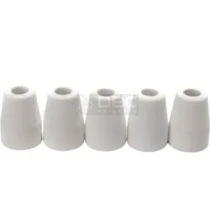 01a - Kit 5 Bocal Cerâmico para Tocha Corte Plasma PT-31 