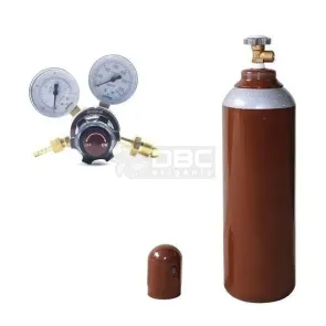Kit Cilindro Mistura MIG 3m3 (20 litros) + Regulador Mistura